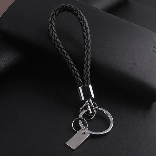 Cool Leather Key Chain Ring Holder Car Keyring Keychain Pendant Gift Mens